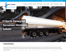 Tablet Screenshot of izmittanker.com